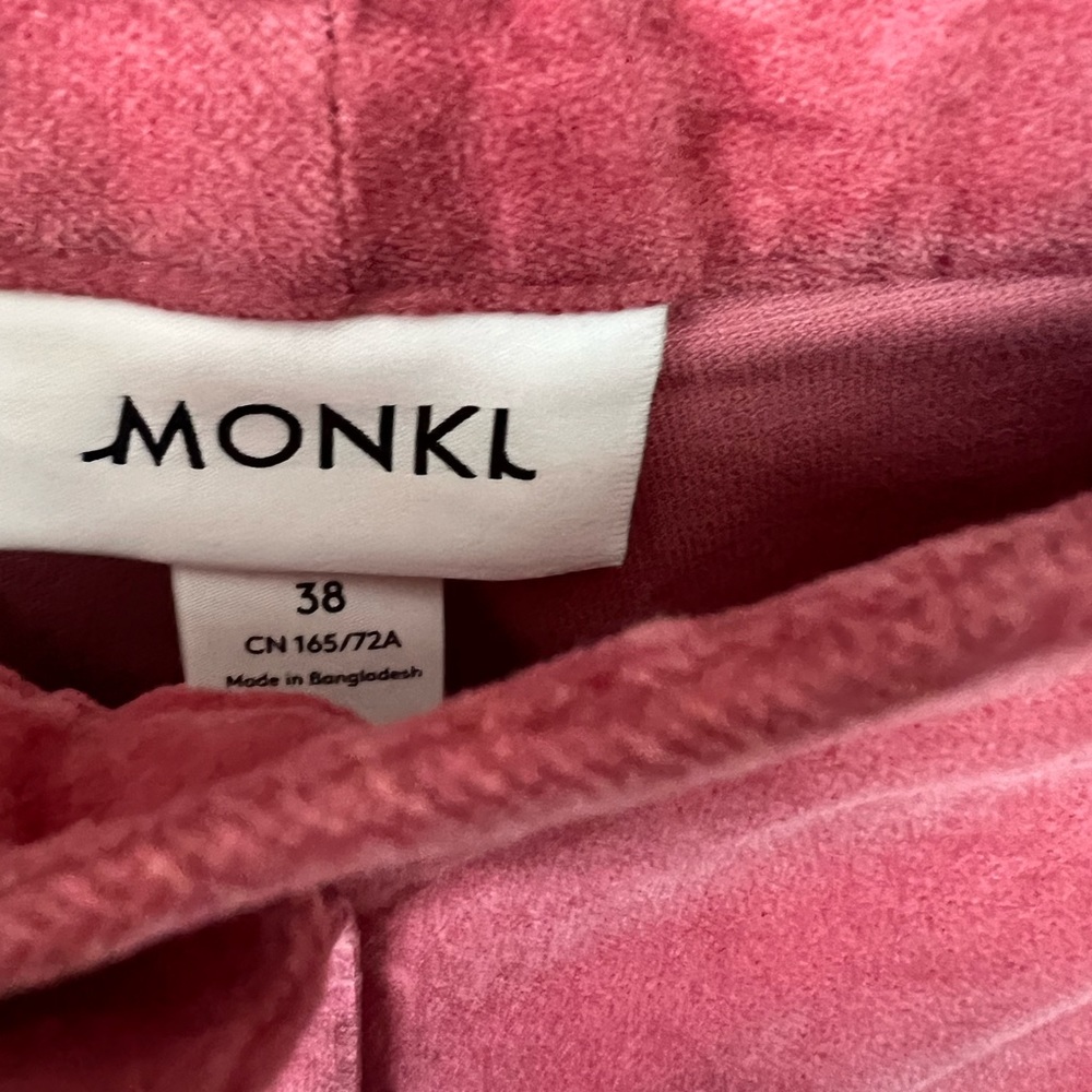 Monki of Stockholm 🇸🇪 Blush Pink high waisted pant